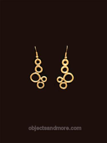 Bubbles in Gold Earrings by SELEN BAYRAK